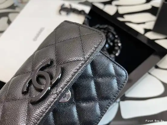 First Bag Ru CARD BELT CHANEL FLAP HOLDER 0503